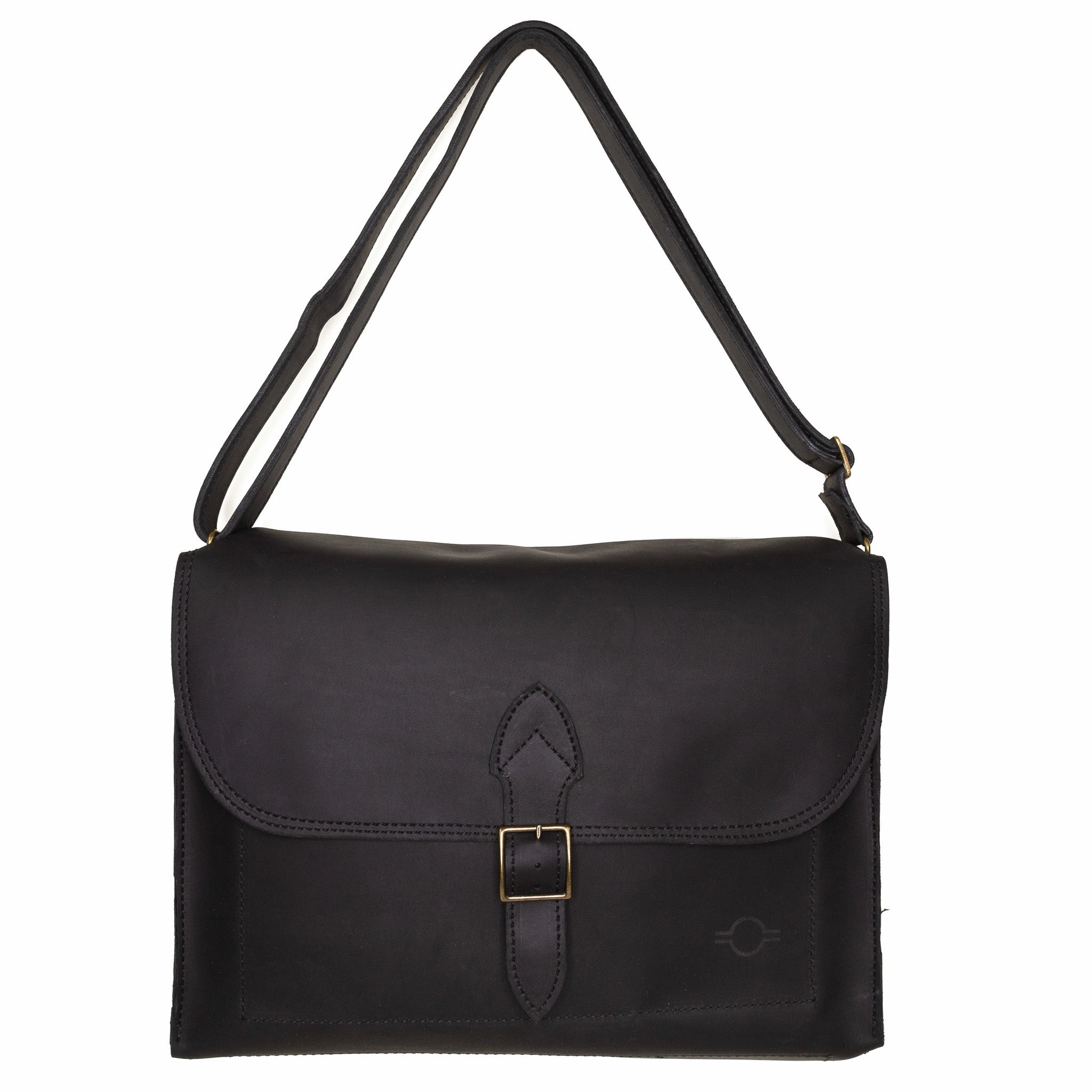 Ezra Laptop Bag: Black Lightweight and easy to carry for all-day use