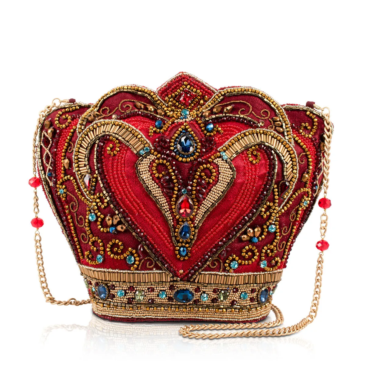 Classic Pick Crimson Queen Crossbody Handbag