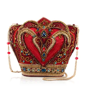 Classic Pick Crimson Queen Crossbody Handbag