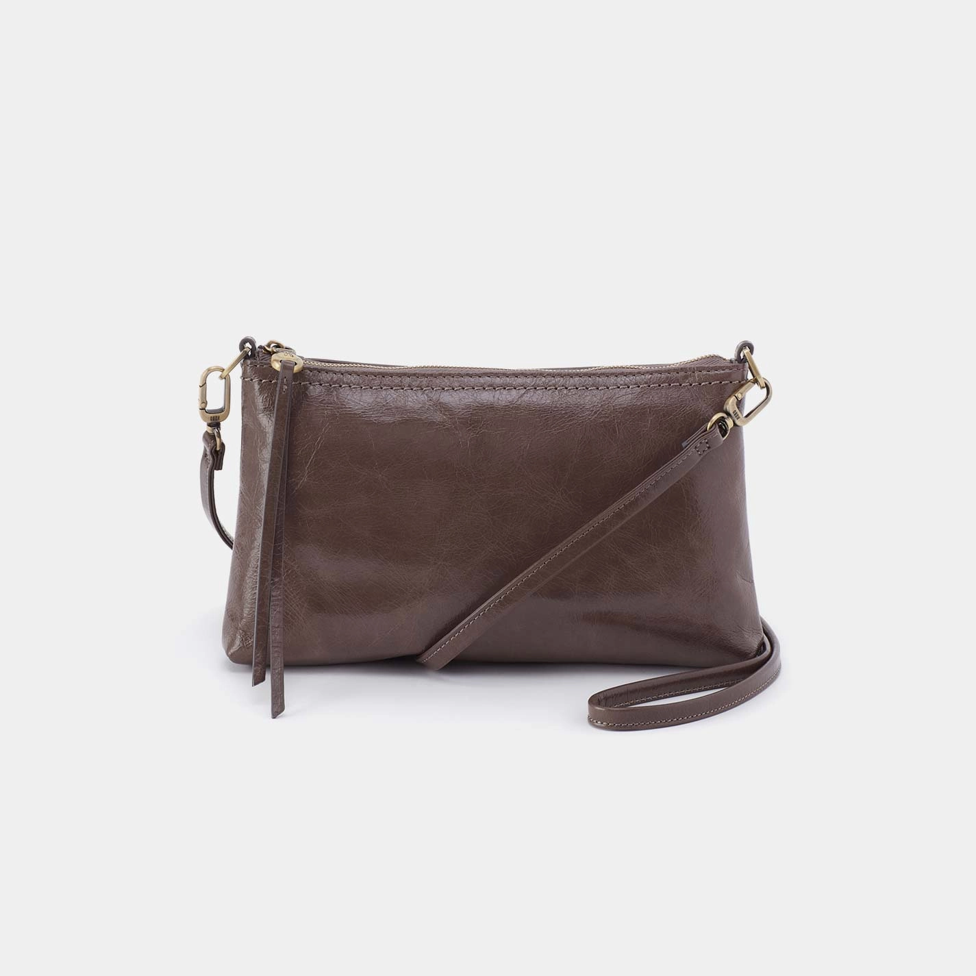 Minimalist Function Outdoor Lifestyle Darcy Crossbody in Polished Leather - Hearthstone