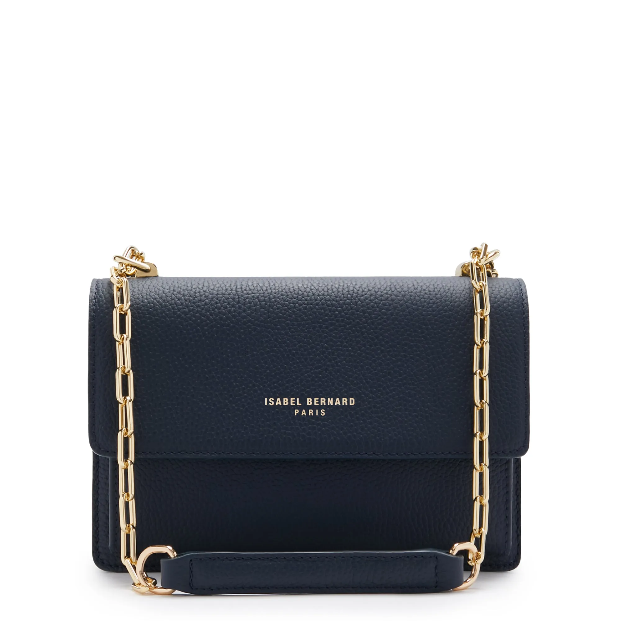 Femme Forte Valerie blue calfskin leather shoulder bag On The Go Urban Essential