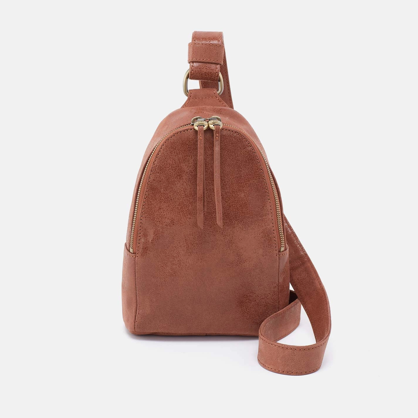Fern Sling in Buffed Leather - Burnished Saddle Urban Movement Functional Gear