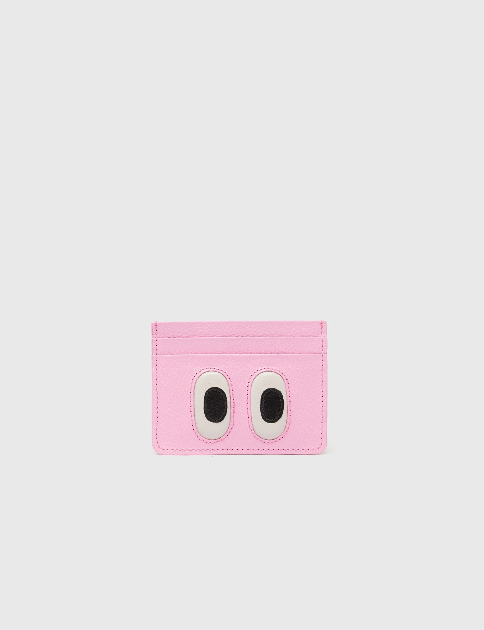 Filium Taffy Pink Leather Cardholder - Look Up ?? Durable Texture Sleek Detail