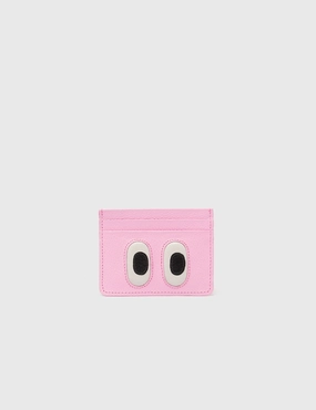 Filium Taffy Pink Leather Cardholder - Look Up ?? Durable Texture Sleek Detail
