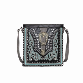 Floral Embossed Concealed Carry Bag Work Routine