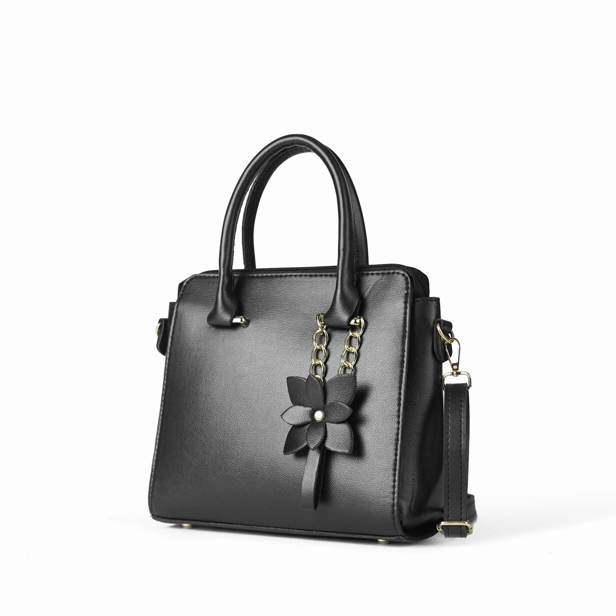 Urban Accessory Quick Grab Floweret Bag Black