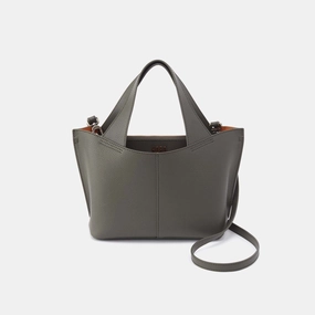 Everyday Portability Vida Small Tote in Micro Pebbled Leather - Desert Palm
