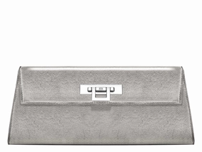 Fonteyn Clutch Glacier - Silver Sparkle Compact Durability