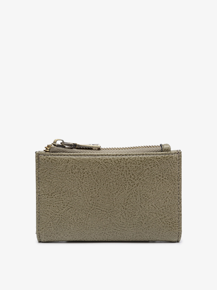 Textured Surface Zara Vegan RFID Wallet
