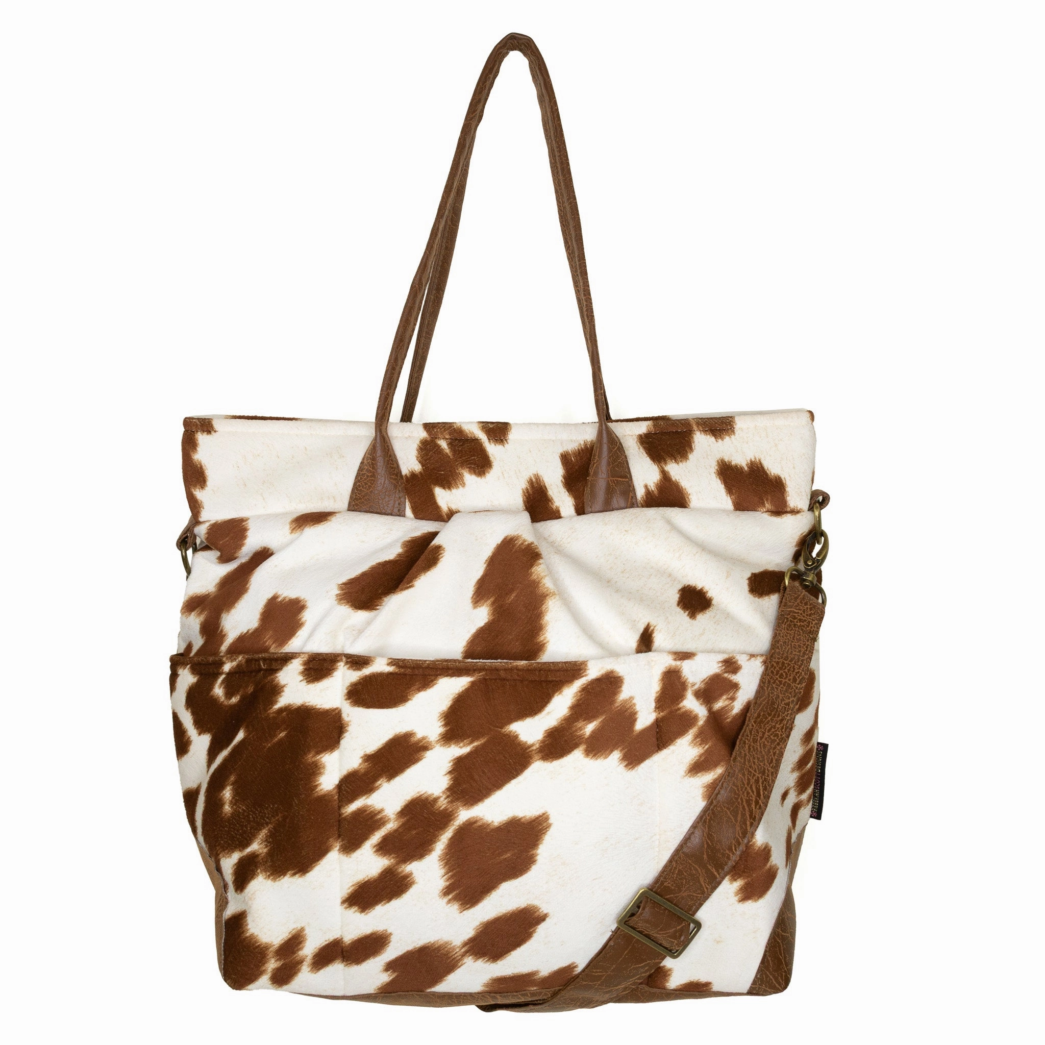 Phoebe Premier: Longhorn Cowhide Keeps your items organized and secure without extra bulk