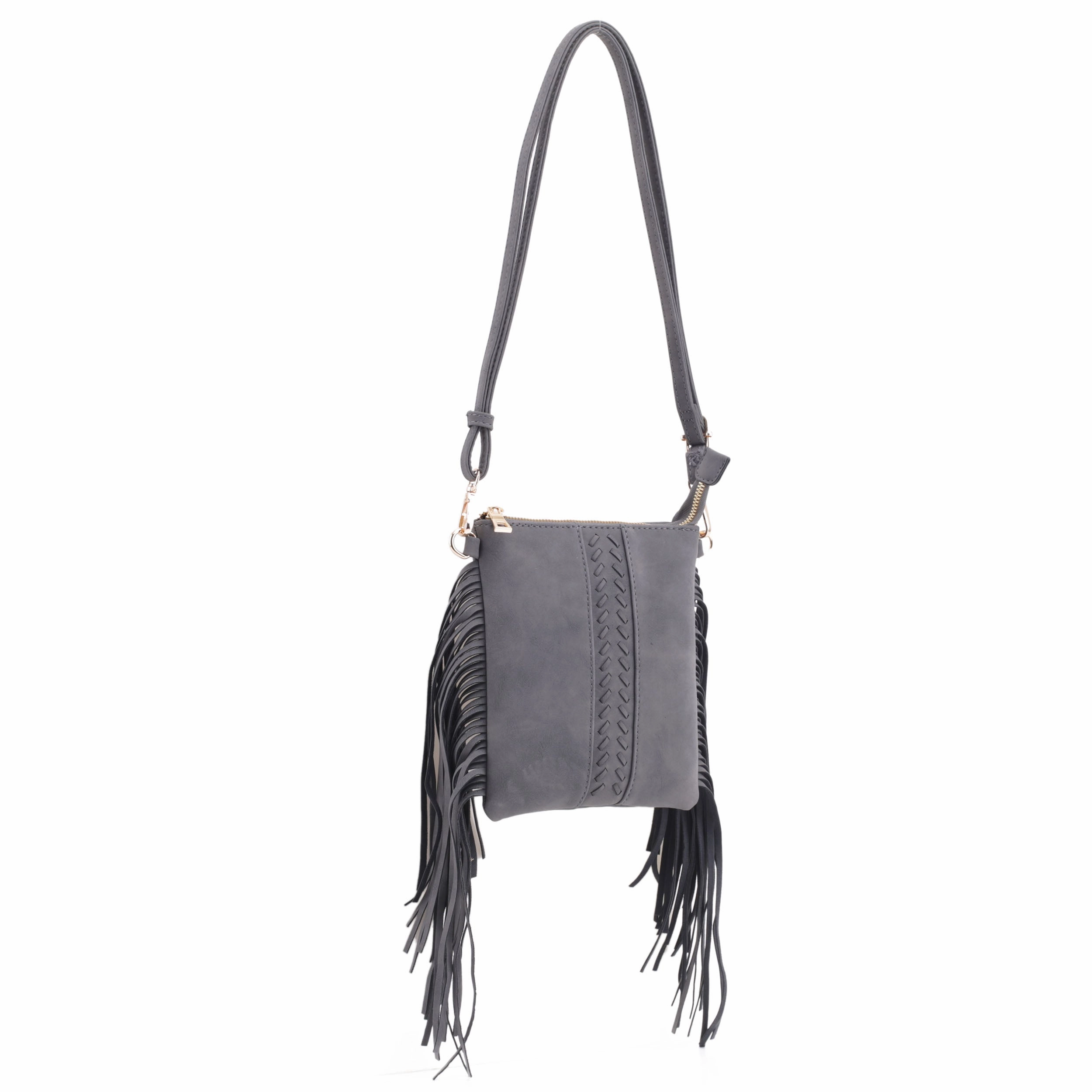 Yaneth Whipstitch Crossbody Secure Closure