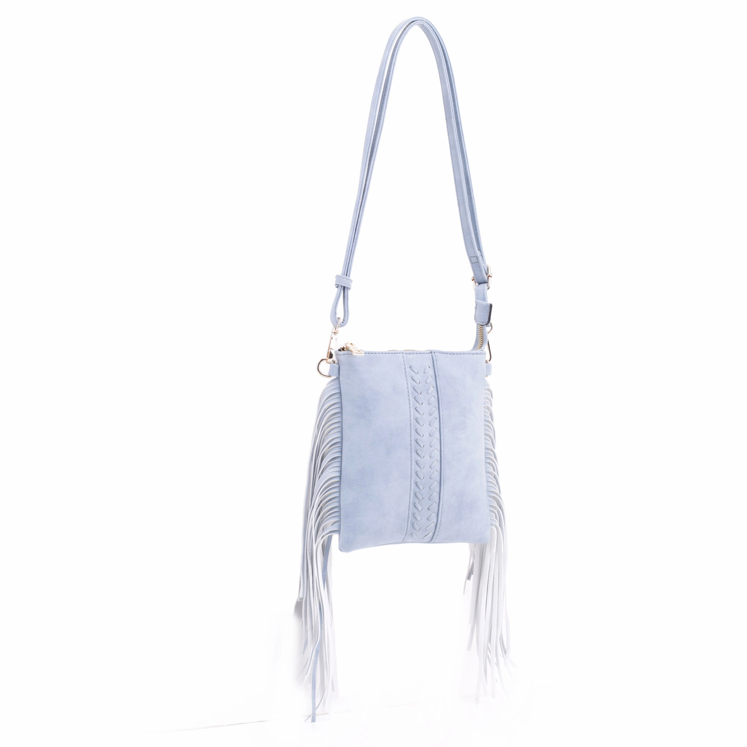 Yaneth Whipstitch Crossbody Simple Utility Travel convenience