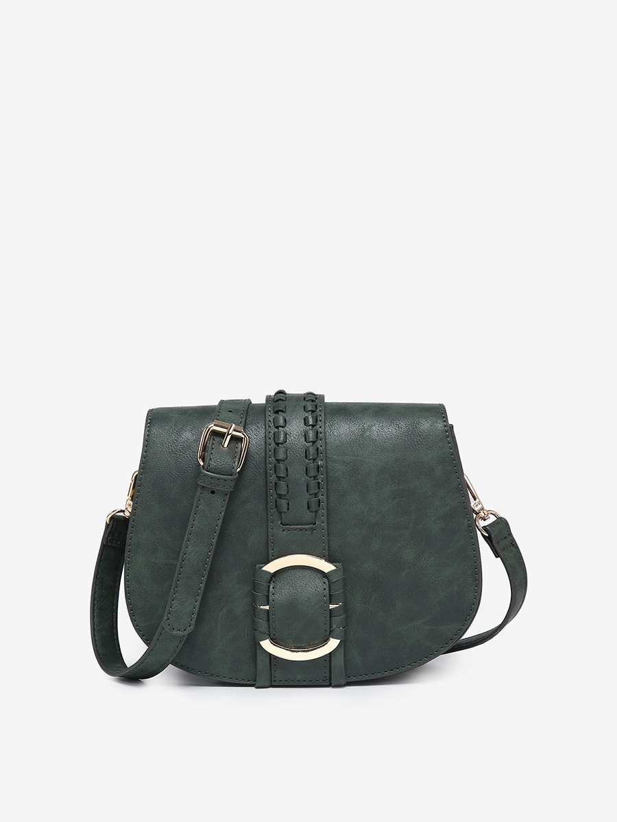 Georgie Vegan Front Detail Crossbody Sophisticated Aesthetic