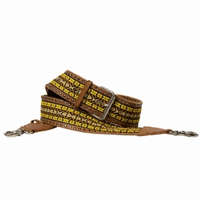 Gibson Reversible Leather Shoulder Strap Travel convenience