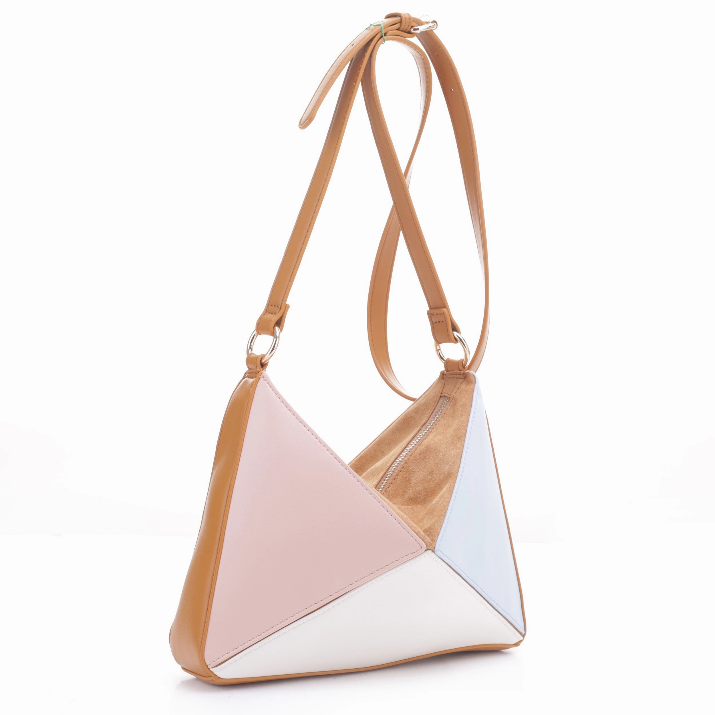 Ginny Triangle Fold Crossbody Timeless Design