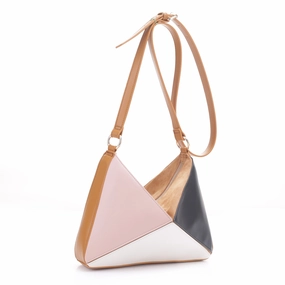 Ginny Triangle Fold Crossbody Sleek Appearance Light Carry