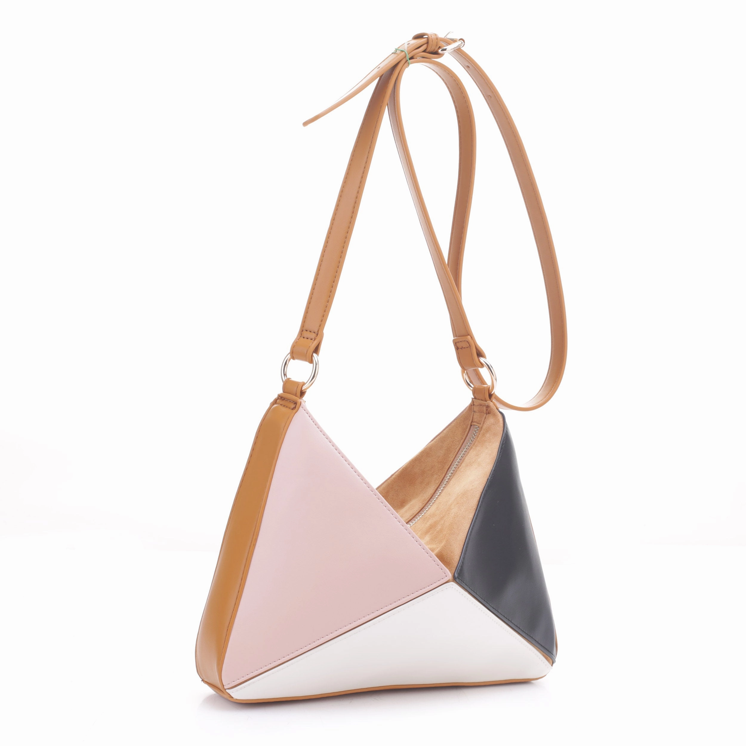 Ginny Triangle Fold Crossbody Sleek Appearance Light Carry