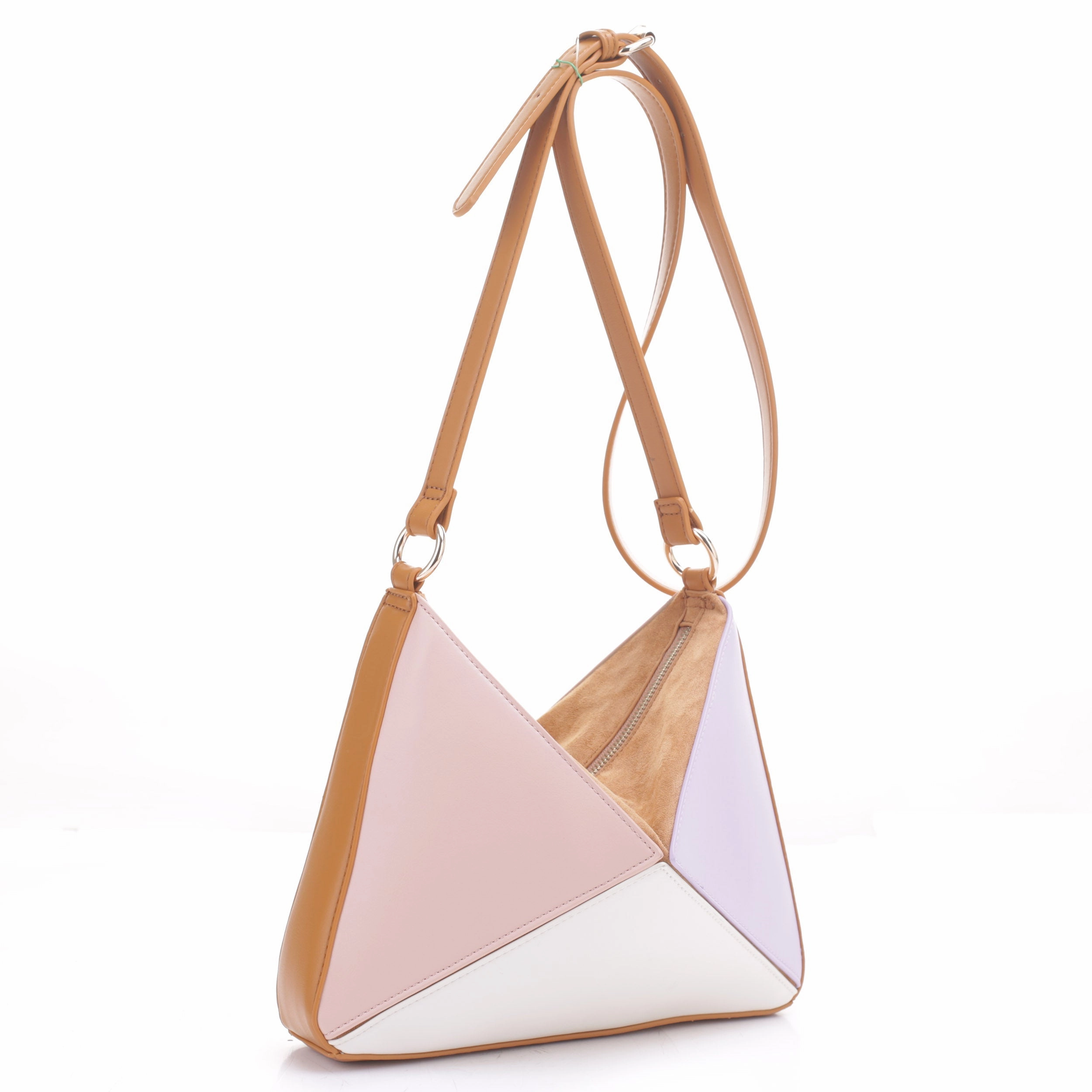 Ginny Triangle Fold Crossbody Compact Everyday