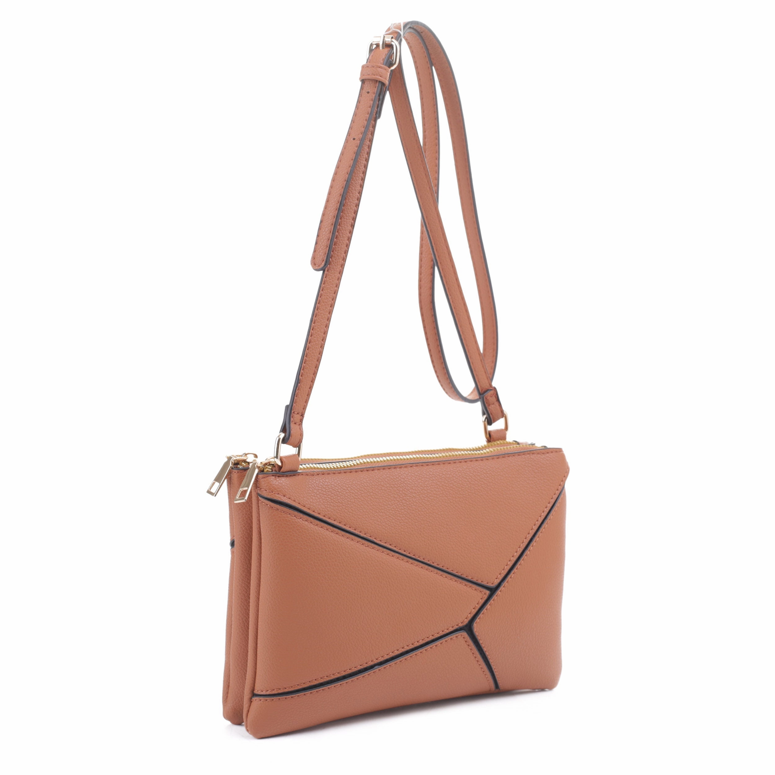 Giselle Geometric Crossbody Versatile Accessory Fashion Travel