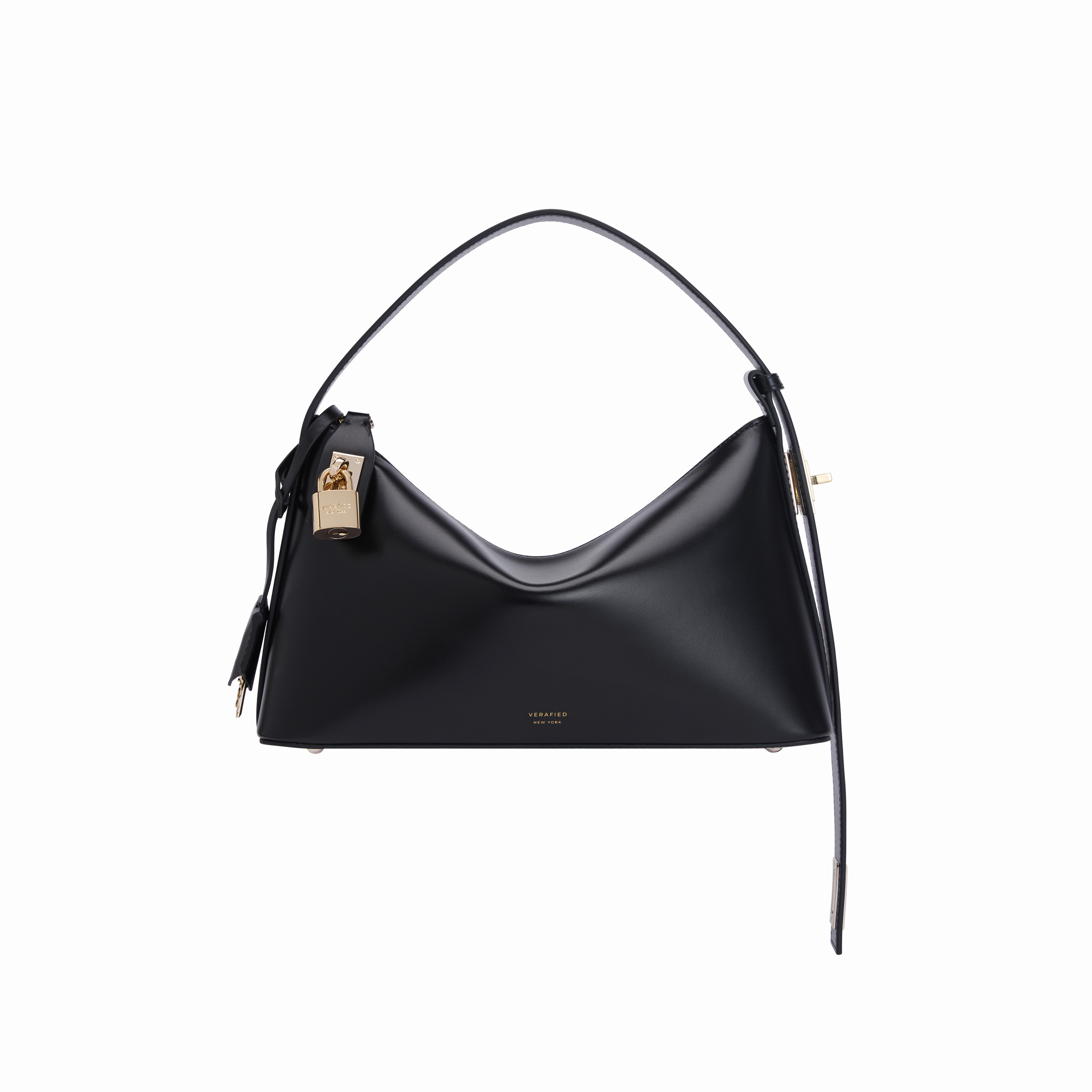 Gold Black Hobo Bag Sporty Look Trendy Look
