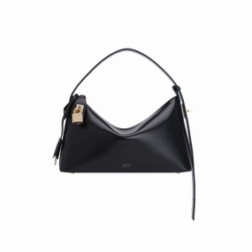 Gold Black Hobo Bag Lightweight Design