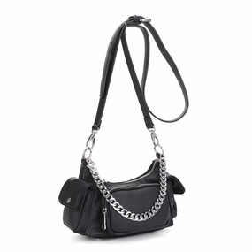 Harlan Retro Multi Pouch Pocket Chain Shoulder Crossbody Modern Carry Modern Functionality