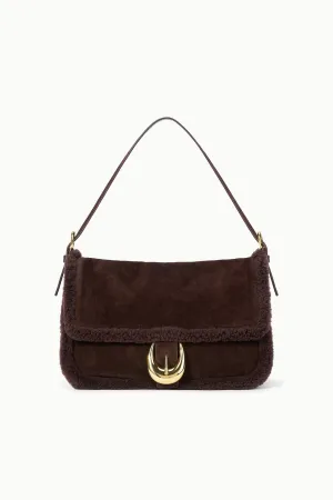 Weekend Outing HARLOW MEDIUM BAG | ESPRESSO SHEARLING