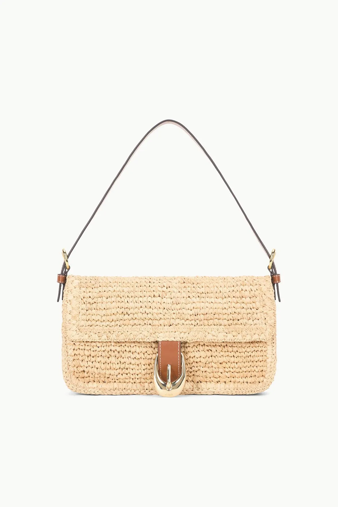 Practical Everyday Smart Travel HARLOW RAFFIA BAG | NATURAL TAN