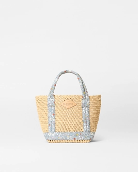 Functional Tote Casual Utility Crochet/June's Meadow Mini Crochet Tote