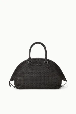 HESTER SATCHEL | ESPRESSO WOVEN LEATHER Smart Look