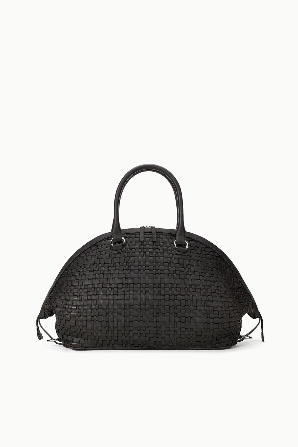 HESTER SATCHEL | ESPRESSO WOVEN LEATHER Smart Look