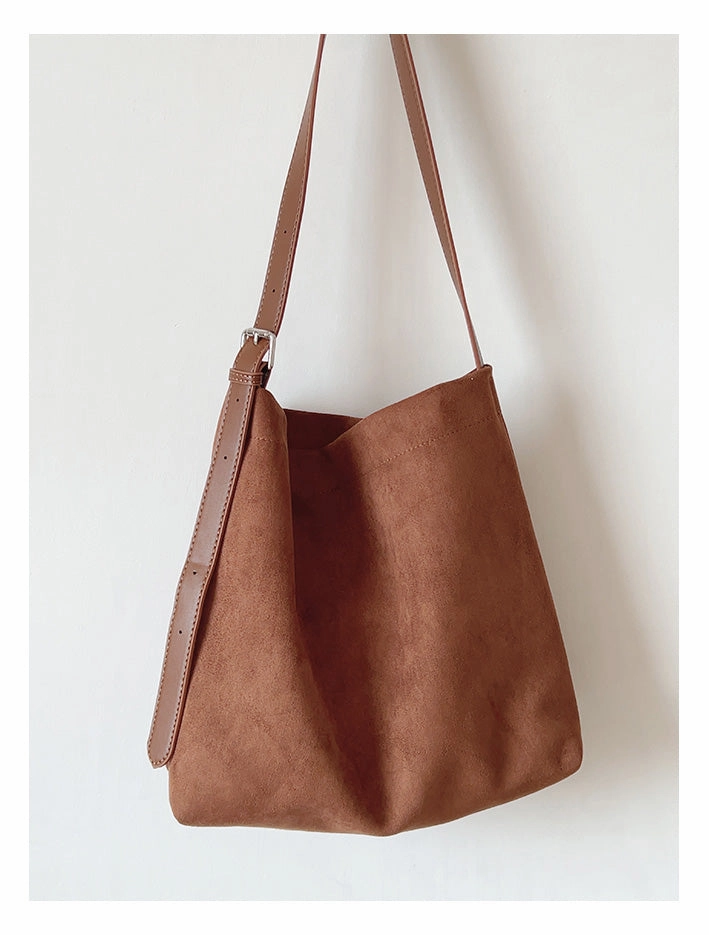 Urban Organizer Elena Handbags Soft Suede Shoulder Bag