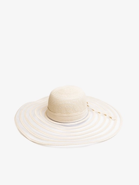 Timeless Fashionwear party accessory Margaret Two-Toned Hat
