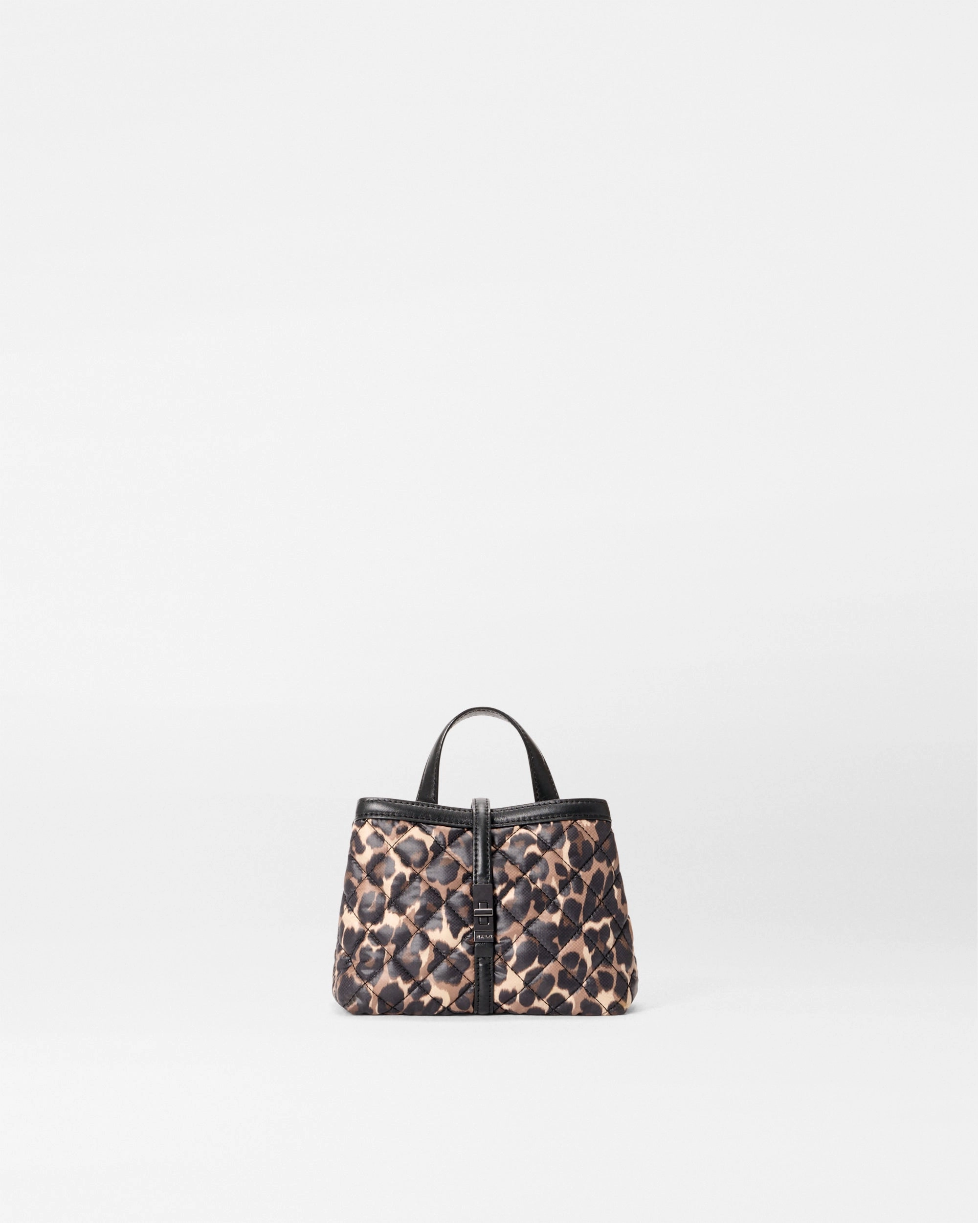 Eco-Friendly Shopper Leopard Mini Astor Top Handle