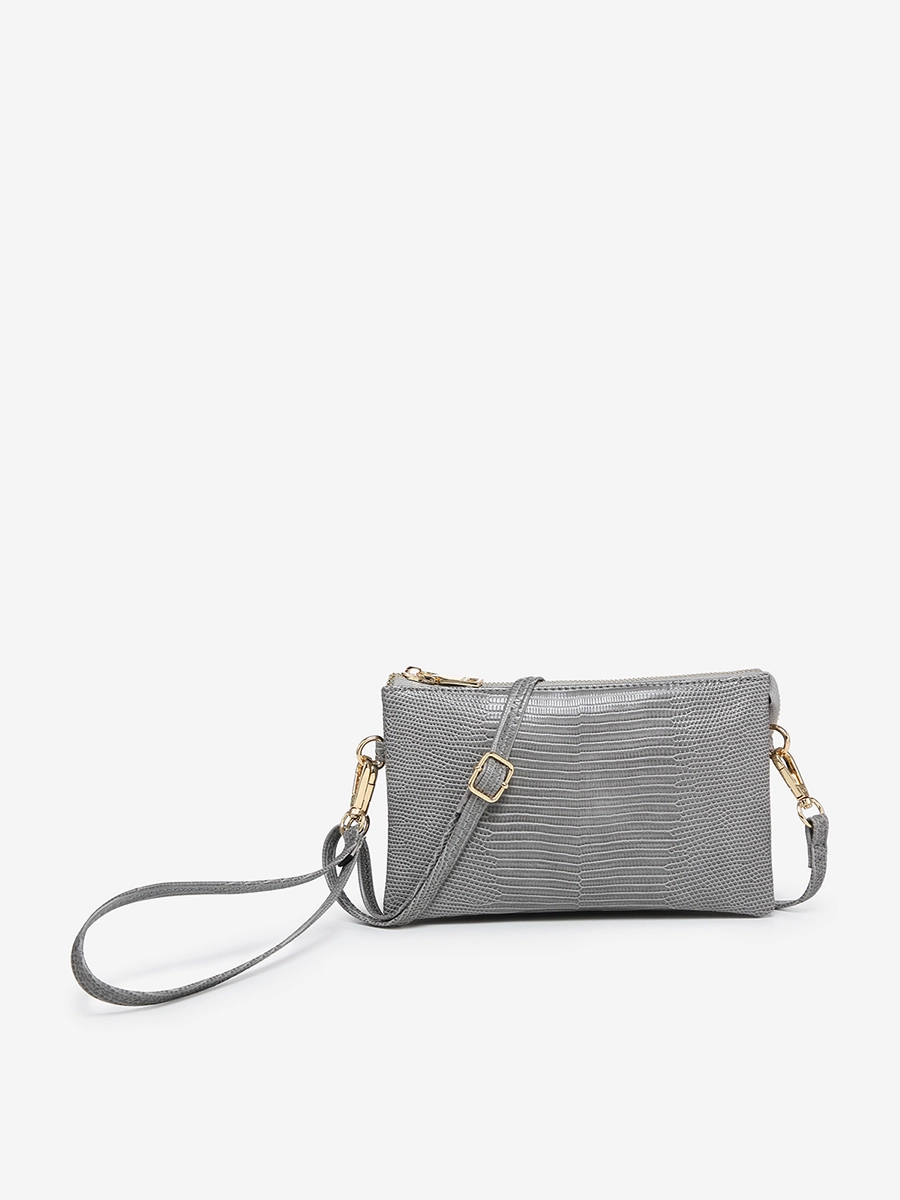 Riley Vegan Lizard Crossbody Luxury material