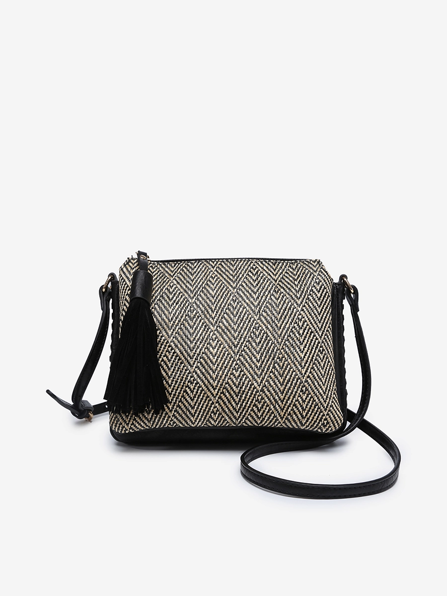 Sabrina Vegan Arrowhead Crossbody Polished Look
