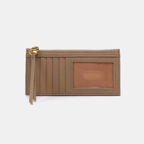 Modern Lifestyle Carte Card Case in Pebbled Leather - Cedar Sagebrush