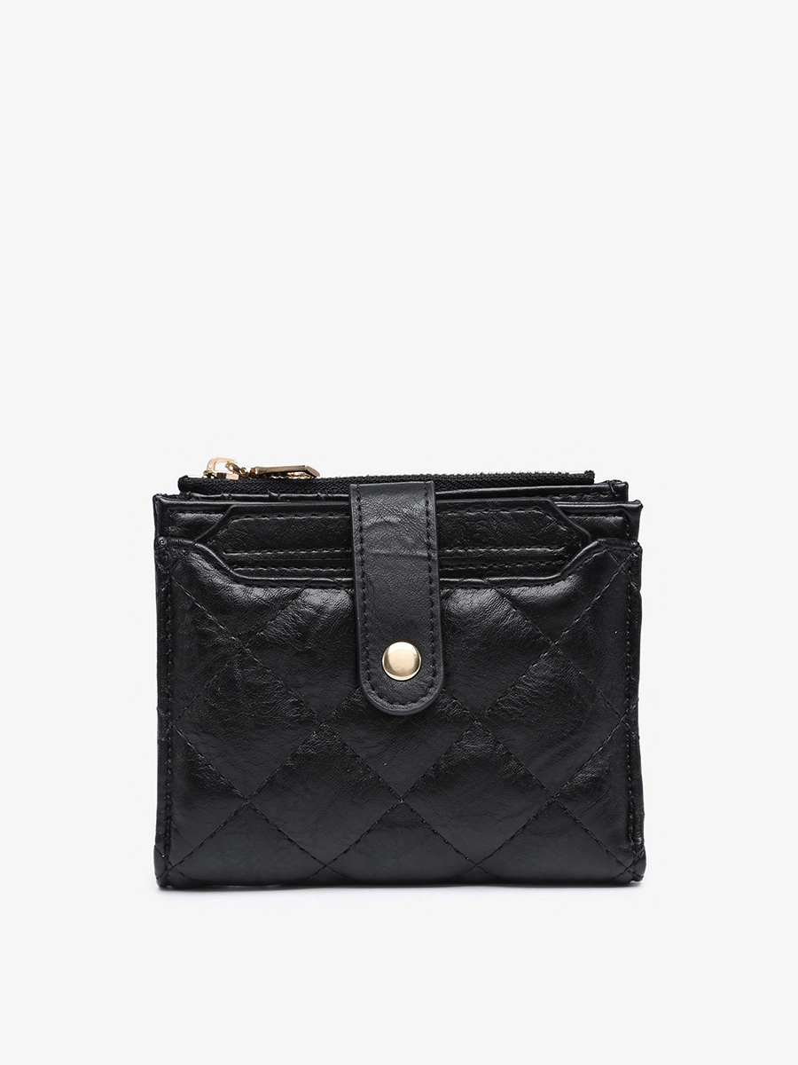 Melody Vegan Quilted Wallet Practical Elegance Contemporary Design