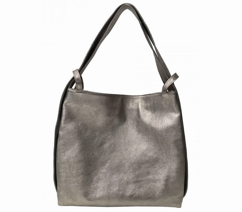 Italian Leather Convertible Backpack-Judith Shoulder Bag Urban Journey Stylish Journey