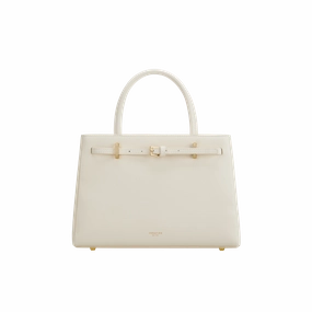 Ivory Togo Book Tote Bag 25 Essential Utility Large Handle