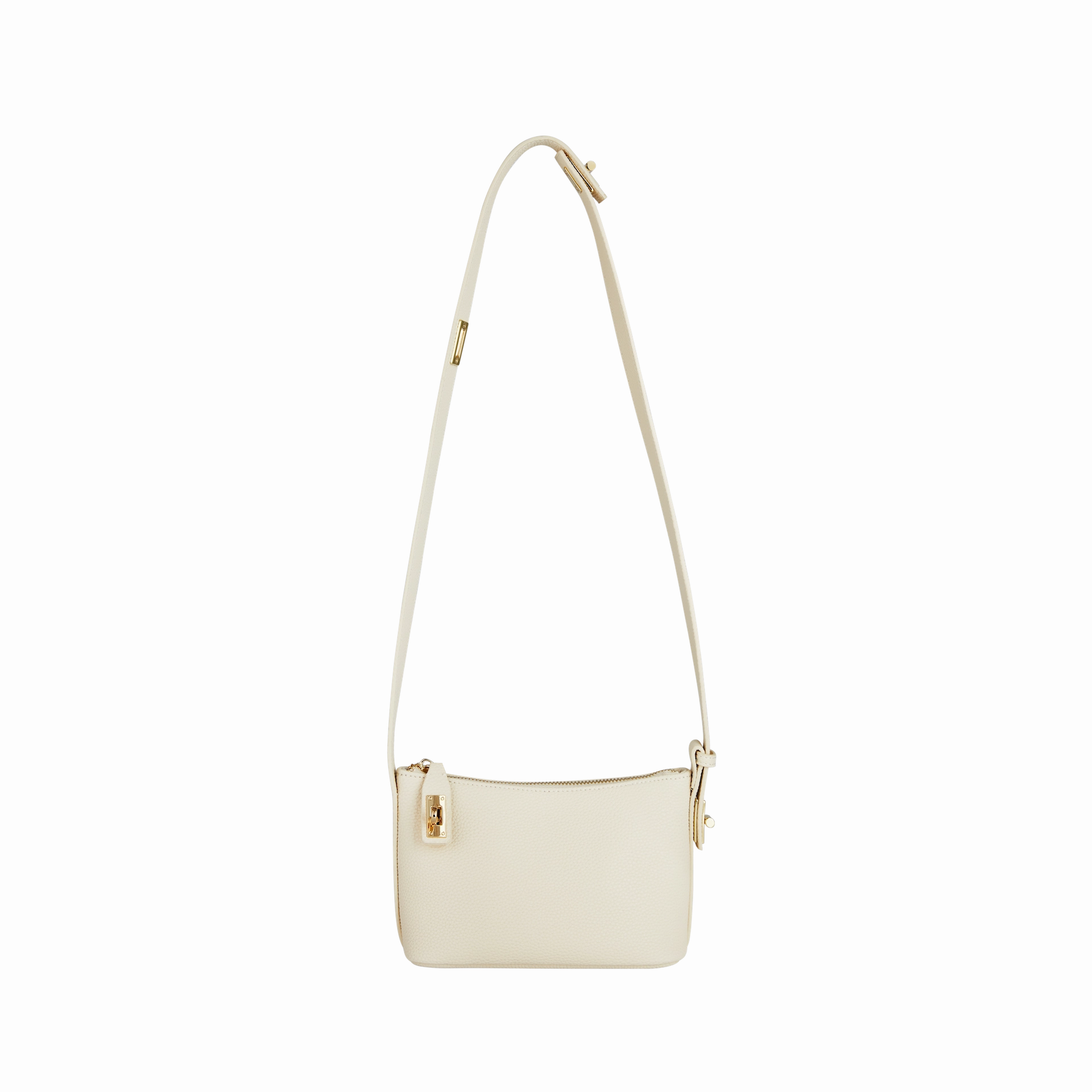 Functional Functionality Ivory Twister Hobo Bag