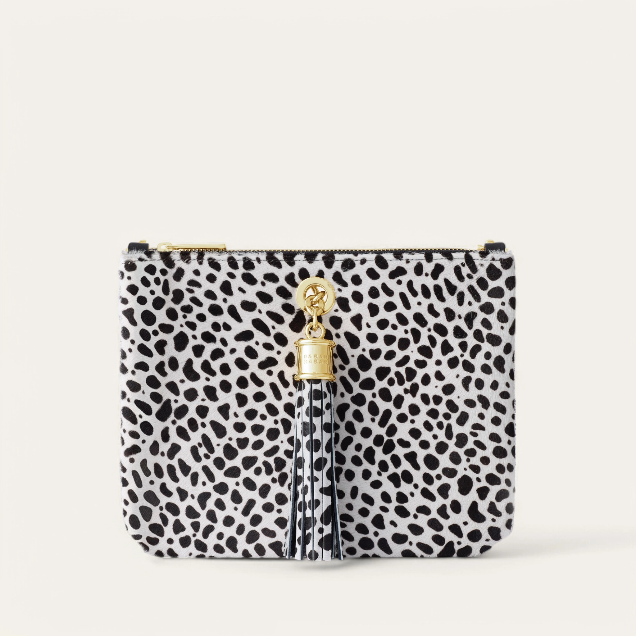 Ivy | Dalmatian Spot with Gold hardware Functional Travel Lightweight Travel