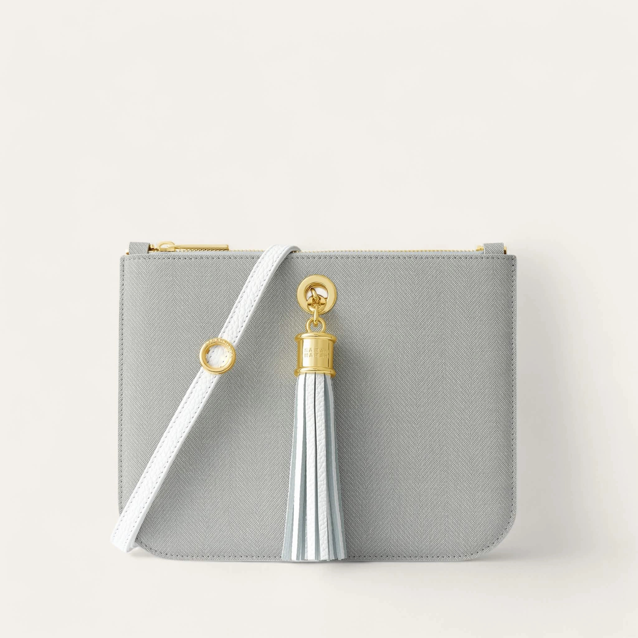Work Travel Ivy | Dove White with Gold hardware