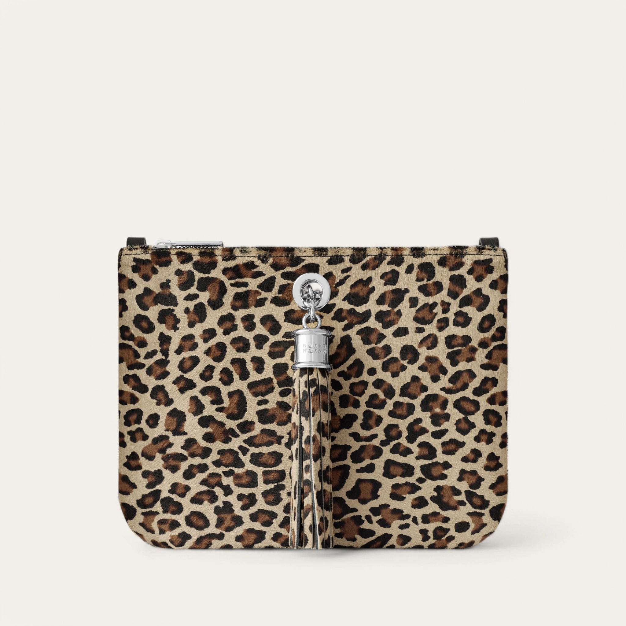 Ivy | Leopard with Silver hardware Refined Look