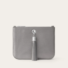 Ivy | Metallic Titanium with Silver hardware outdoor durability