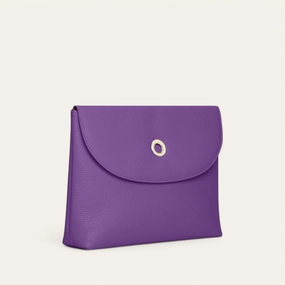 Simple Lifestyle Versatile Function Jasmine Crossbody | Amethyst with Gold hardware
