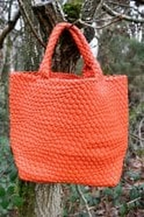 Jayley Hand Knitted Leather Tote Bag with Matching Purse PBG25A-D08 Compact Performance