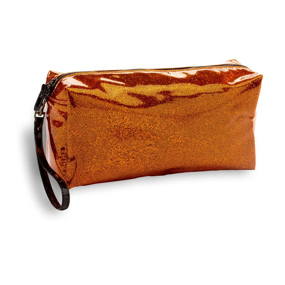 Urban Travel Work Necessity Jazz Large Cosmetic-Accessory Case - Orange Jazz