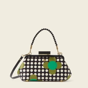 Urban Journey Urban Mobility Jenny D Clutch - Jewel Flower Polka Dot