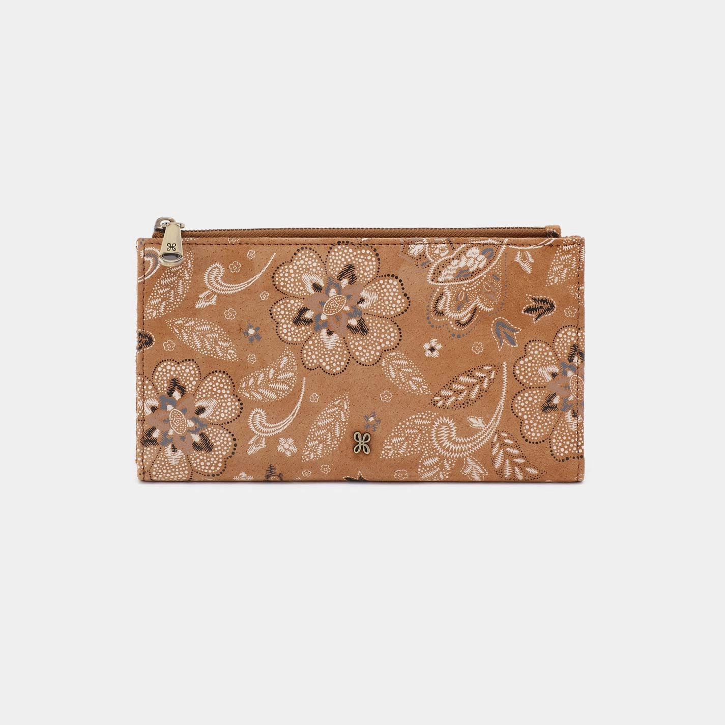Jill Large Bifold Wallet in Printed Leather - Country Road Bloom Daily Commute